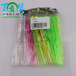 經濟實用 彩色塑料一次性迷你水果叉，兩元店批發(fā)首選